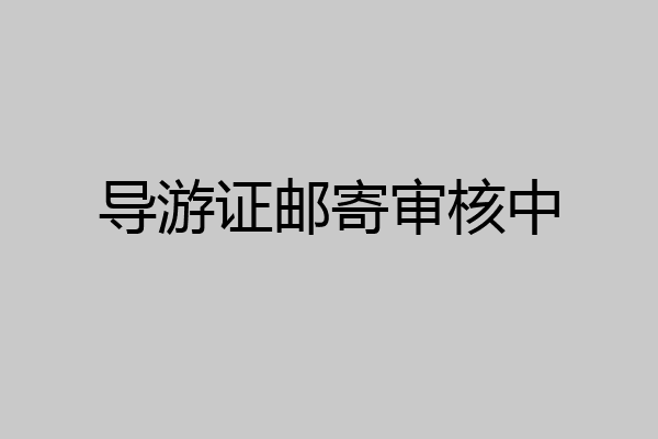 导游证邮寄审核中