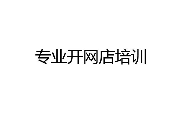专业开网店培训