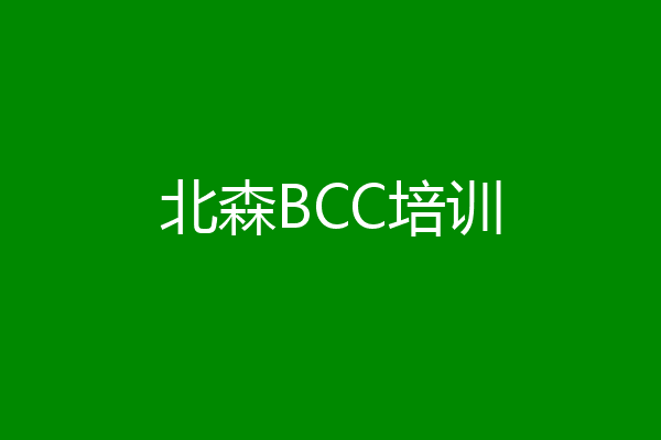 北森BCC培训