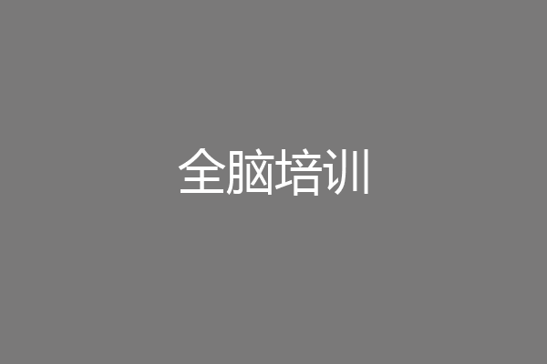 全脑培训