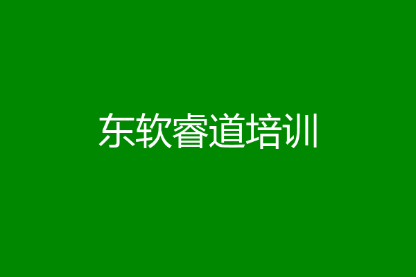 东软睿道培训