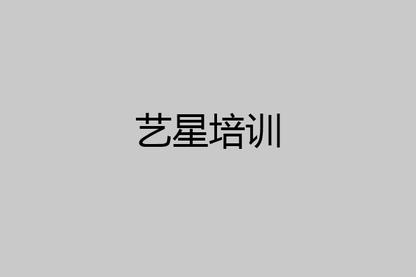 艺星培训
