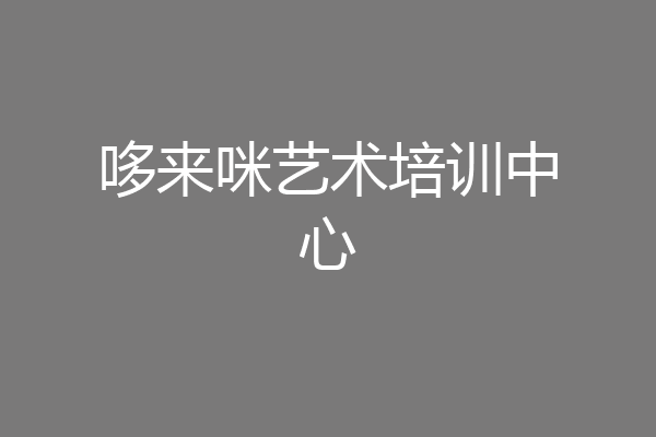 哆来咪艺术培训中心