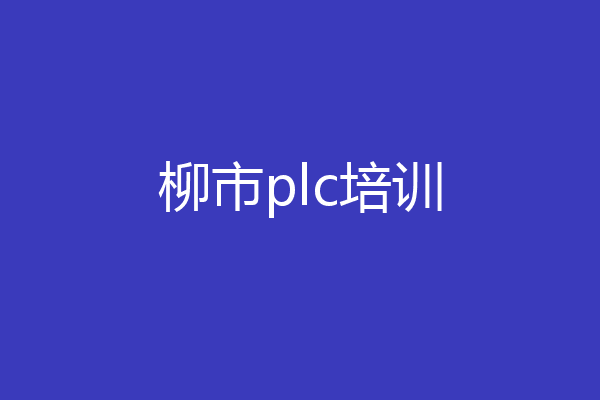 柳市plc培训