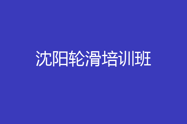 沈阳轮滑培训班