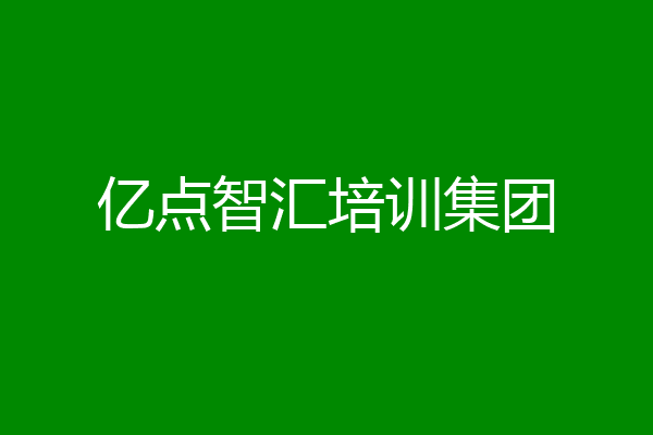 亿点智汇培训集团