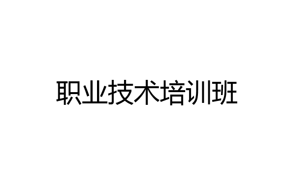 职业技术培训班