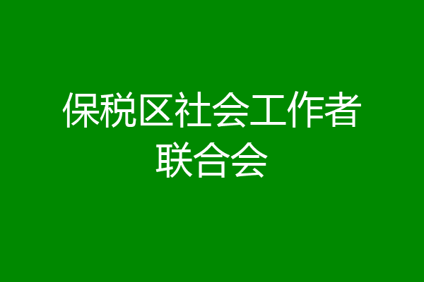 保税区社会工作者联合会
