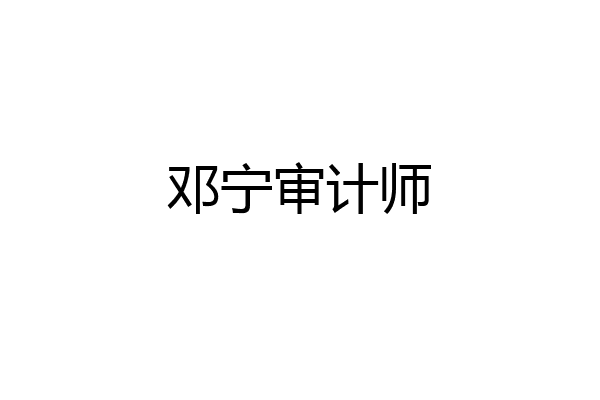 邓宁审计师