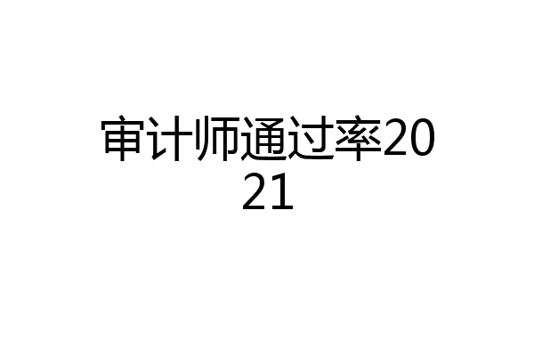 审计师通过率2021