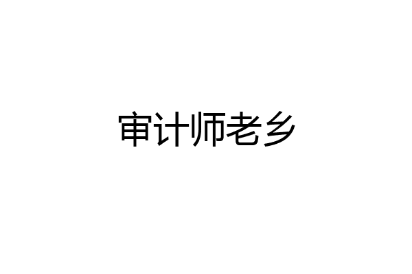 审计师老乡