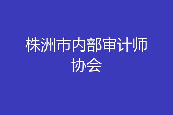 株洲市内部审计师协会