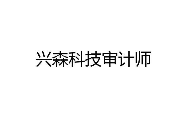 兴森科技审计师