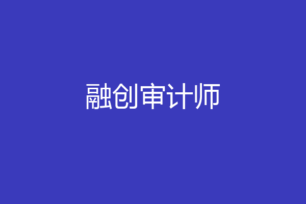 融创审计师