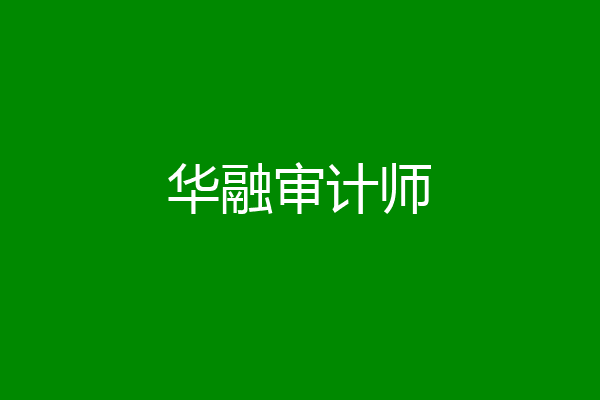 华融审计师
