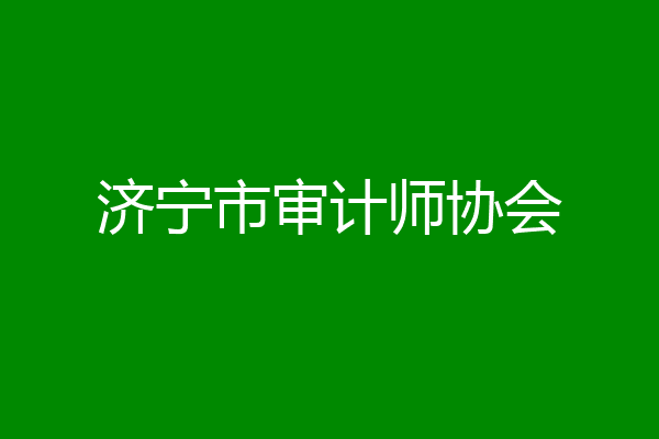 济宁市审计师协会