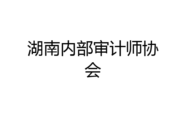 湖南内部审计师协会