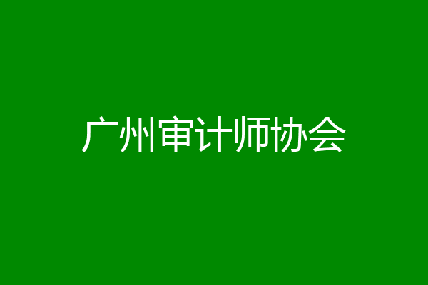 广州审计师协会