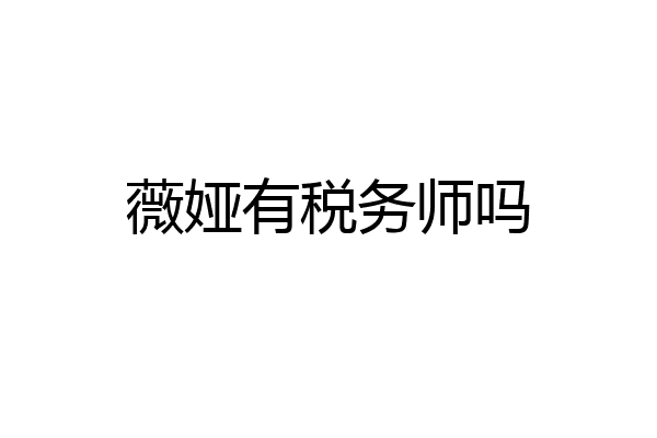 薇娅有税务师吗