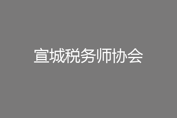 宣城税务师协会