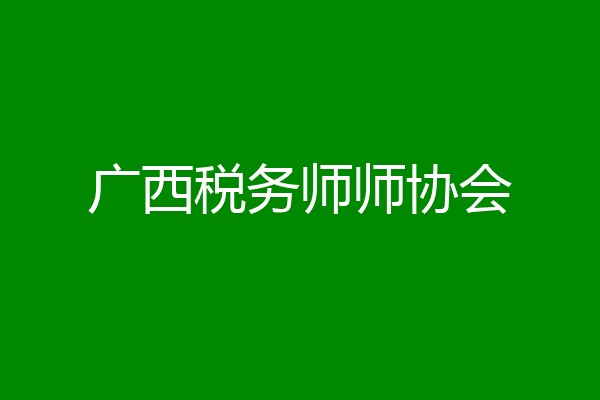 广西税务师师协会