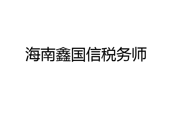 海南鑫国信税务师