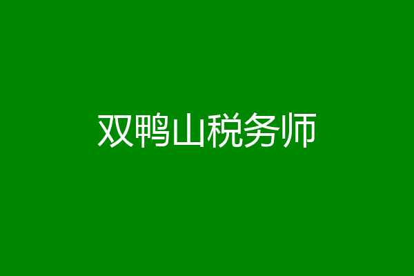 双鸭山税务师
