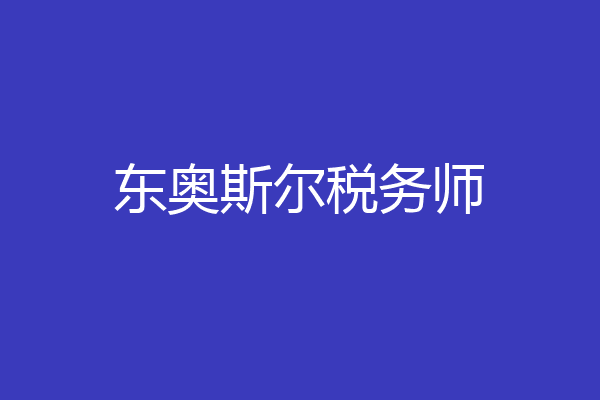 东奥斯尔税务师