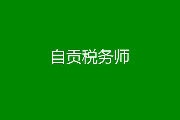 自贡税务师