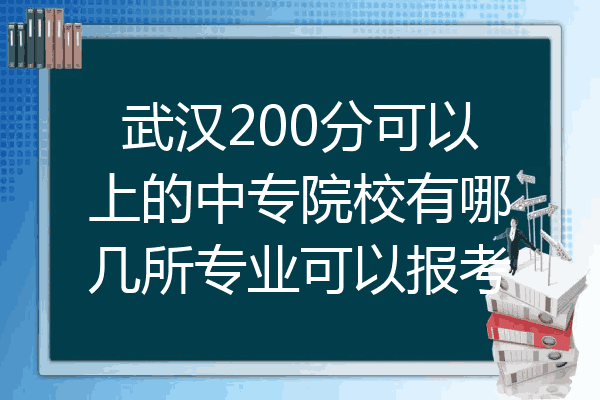 武汉200分可以上的中专院校有哪几所专业可以报考