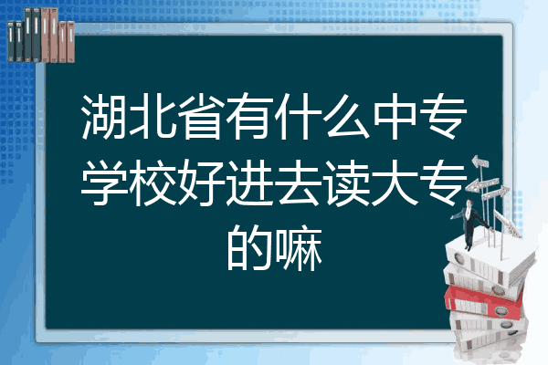 湖北省有什么中专学校好进去读大专的嘛