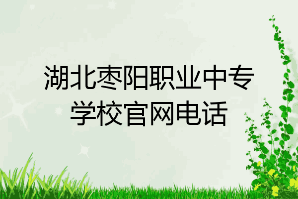 湖北枣阳职业中专学校官网电话