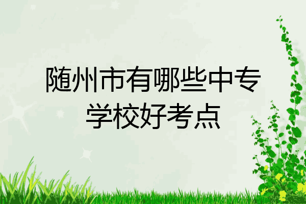 随州市有哪些中专学校好考点