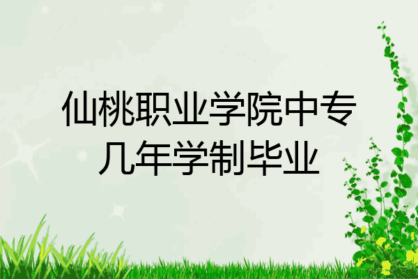 仙桃职业学院中专几年学制毕业