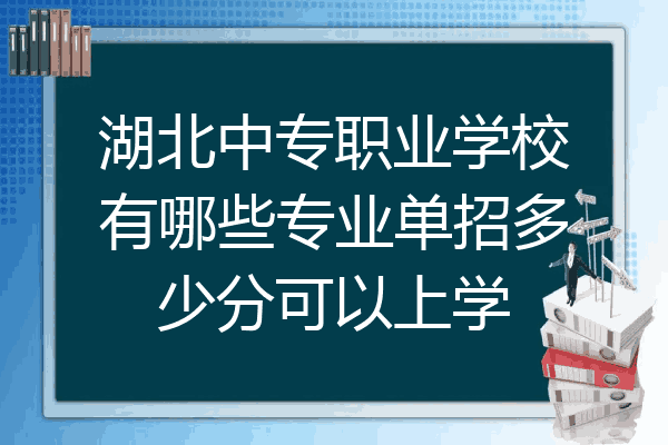 湖北中专职业学校有哪些专业单招多少分可以上学