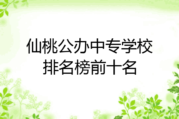 仙桃公办中专学校排名榜前十名