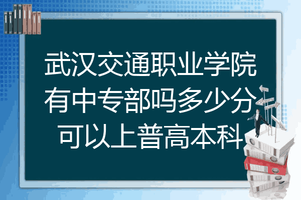 武汉交通职业学院有中专部吗多少分可以上普高本科