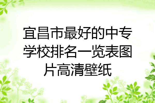 宜昌市最好的中专学校排名一览表图片高清壁纸