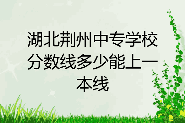湖北荆州中专学校分数线多少能上一本线