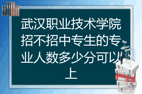 武汉职业技术学院招不招中专生的专业人数多少分可以上