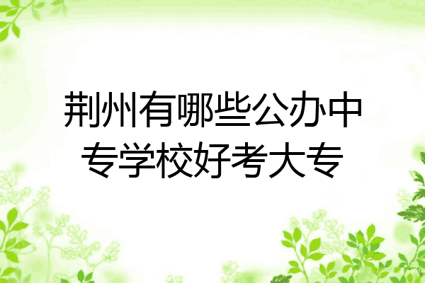 荆州有哪些公办中专学校好考大专