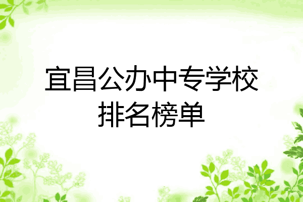 宜昌公办中专学校排名榜单