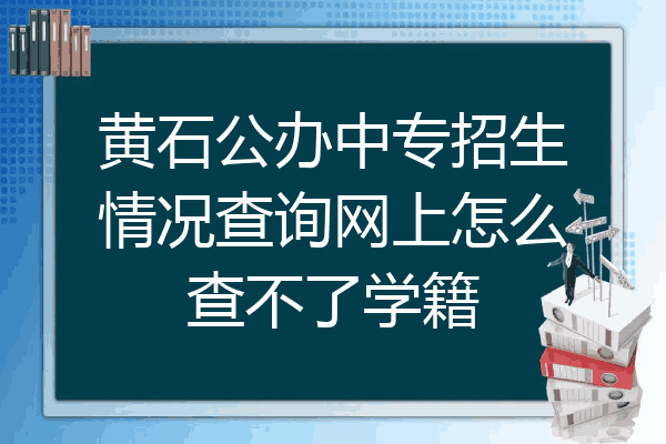 黄石公办中专招生情况查询网上怎么查不了学籍