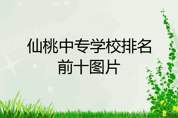 仙桃中专学校排名前十图片