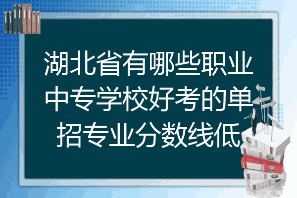 湖北省有哪些职业中专学校好考的单招专业分数线低