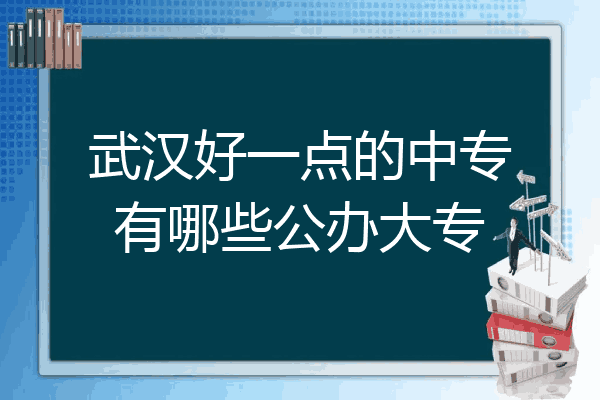 武汉好一点的中专有哪些公办大专