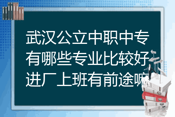 武汉公立中职中专有哪些专业比较好进厂上班有前途嘛