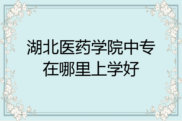 湖北医药学院中专在哪里上学好
