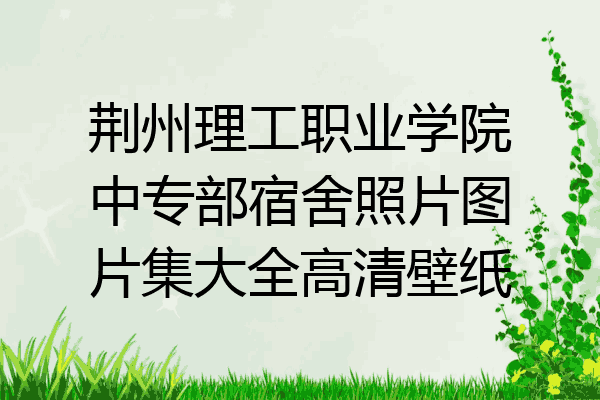 荆州理工职业学院中专部宿舍照片图片集大全高清壁纸