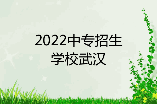 2022中专招生学校武汉